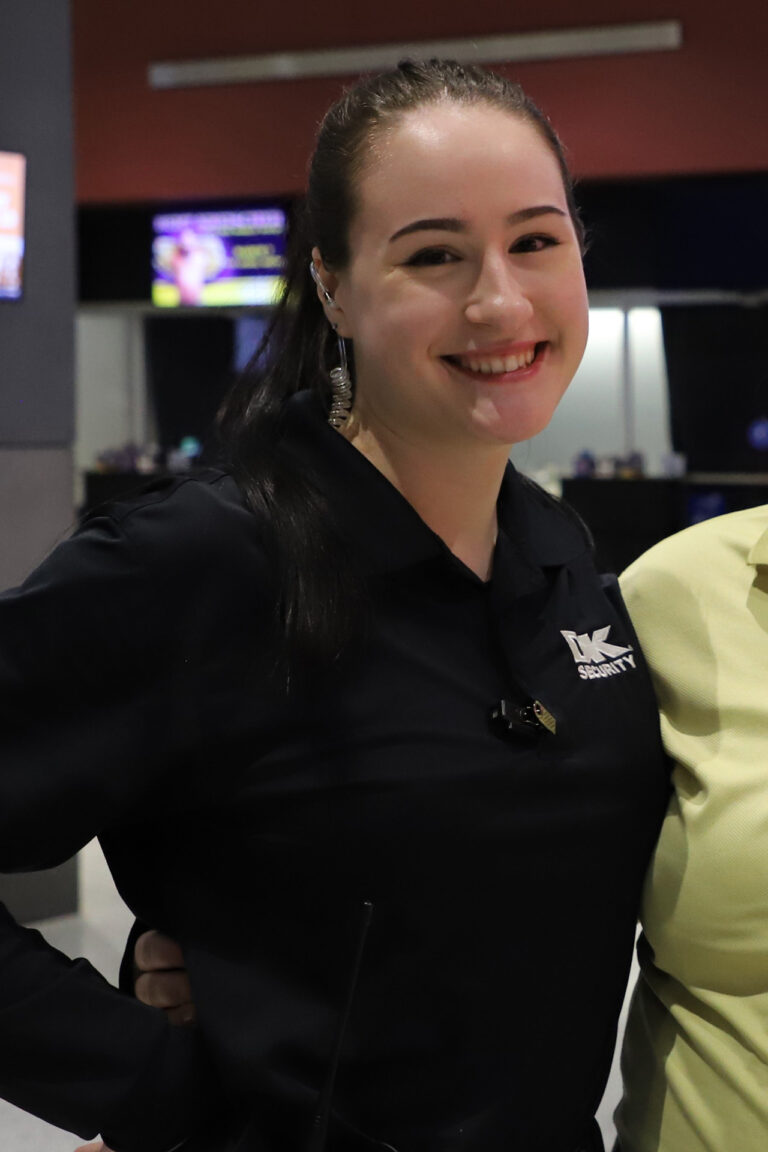 Female security guard by Synergy